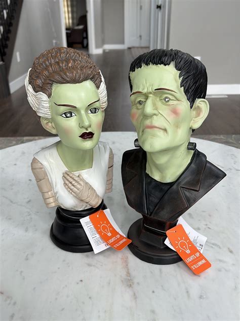 frankenstein bride bust|frankenstein and his wife.